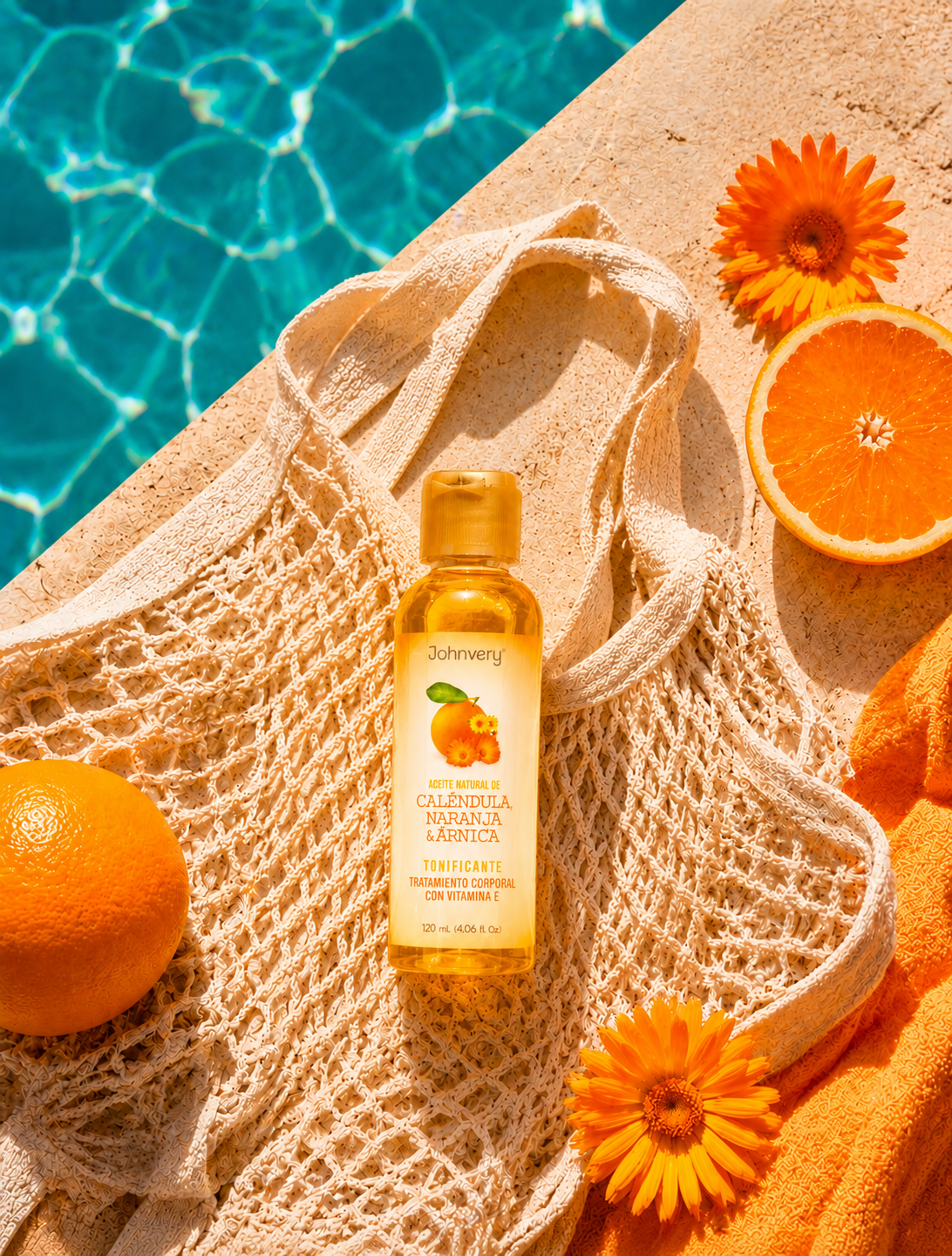 Aceite de Caléndula, Naranja y Arnica x120ml