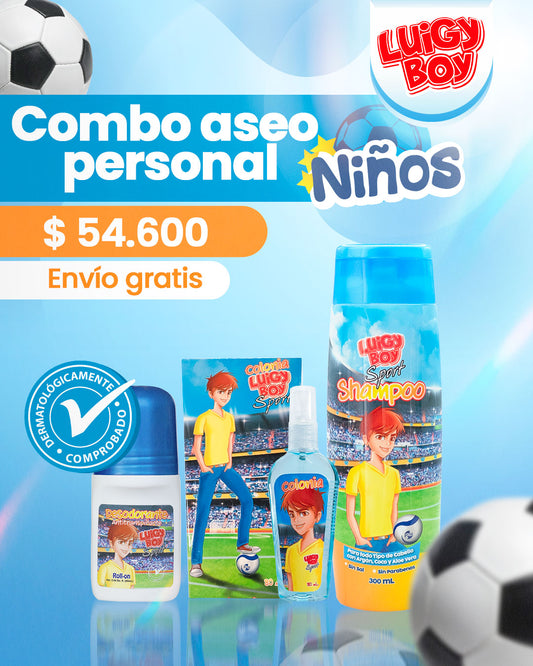 Combo aseo personal niños