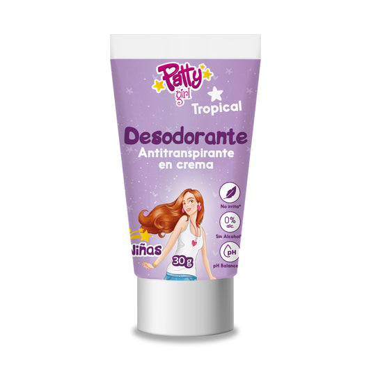 Desodorante en crema Patty girl Tropical x30gr
