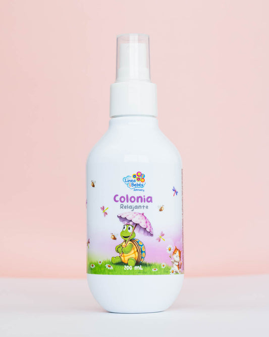 Colonia para bebés rosada x200ml