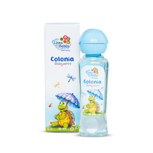Colonia para bebés azul