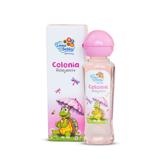 Colonia para bebés rosada