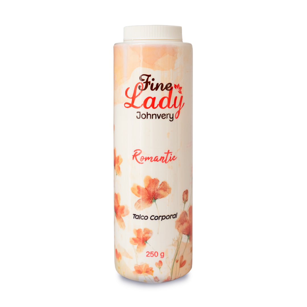 Talco perfumado Romantic Fine Lady x250ml