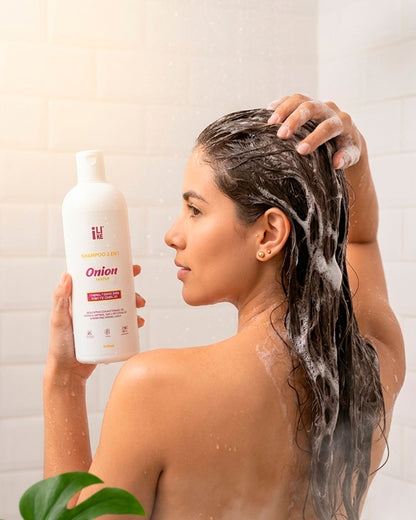 Shampoo 2 en 1 de Cebolla I LIKE x500ml